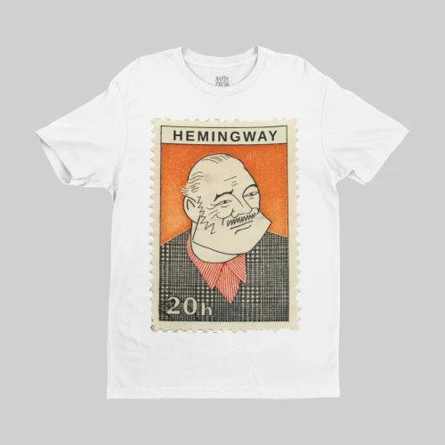 HEMINGWAY (POSTAL) UNISEX TEE