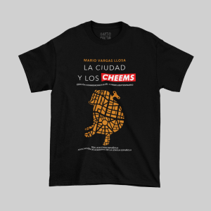 La-ciudad-y-los-cheems-en-polo-negro-version-2 OUTLET | LA CIUDAD Y LOS CHEEMS UNISEX TEE