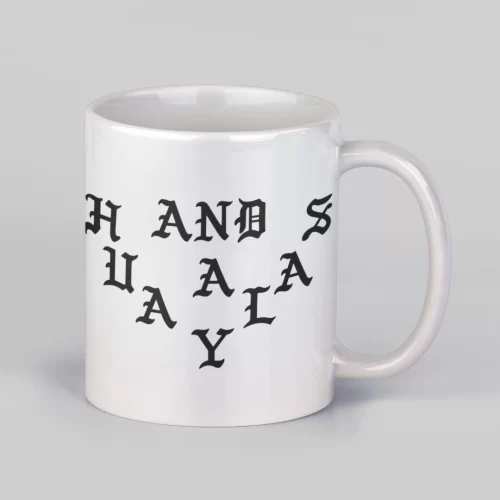 AND A HUAYLAS CERAMIC MUG