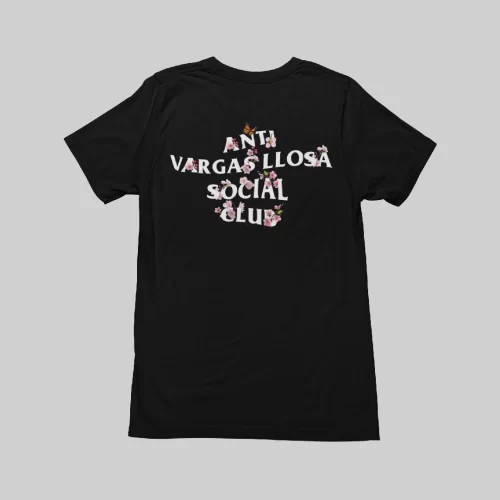 ANTI VARGAS LLOSA SOCIAL CLUB FLORAL UNISEX TEE